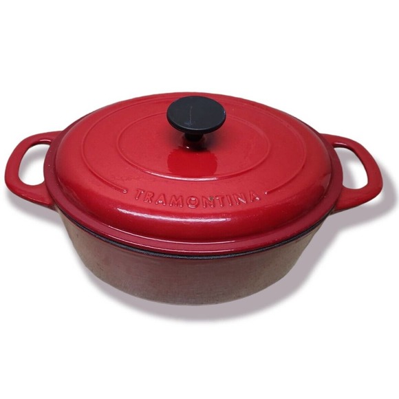Tramontina Kitchen Tramontina 6 Quart Covered Round Dutch Oven
